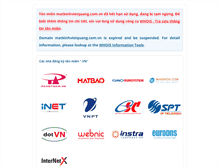 Tablet Screenshot of matkinhvietquang.com.vn